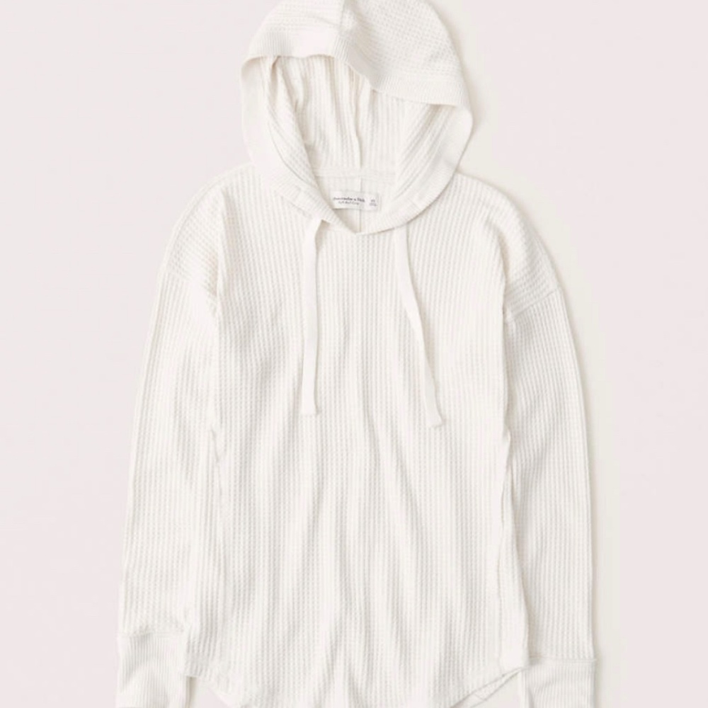 White Waffle Soft & Cozy Hoodie